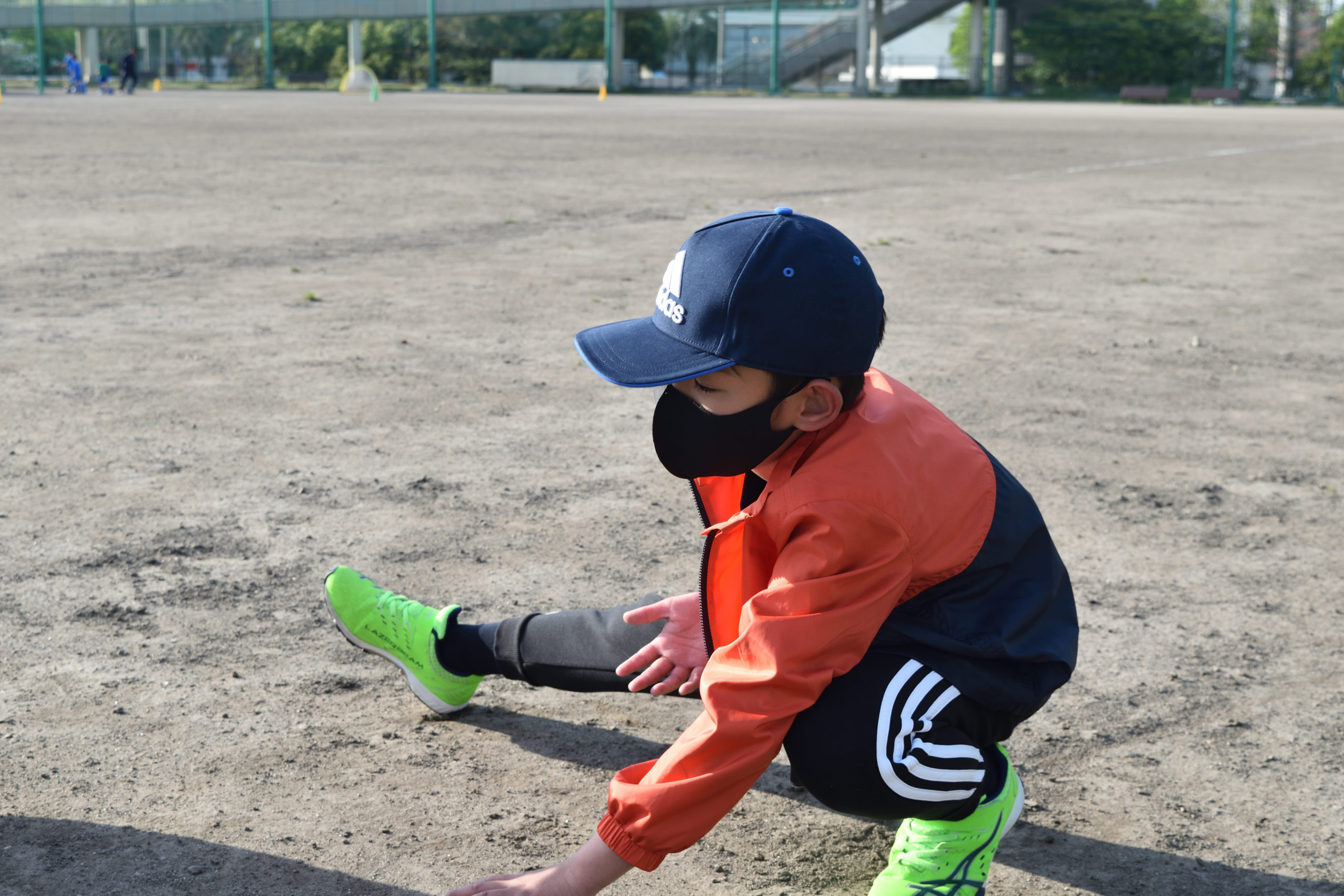 速く走るためには準備運動